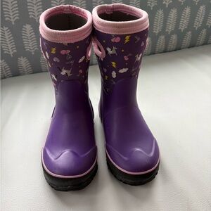 Unicorn Pegasus Purple and Pink BOGS